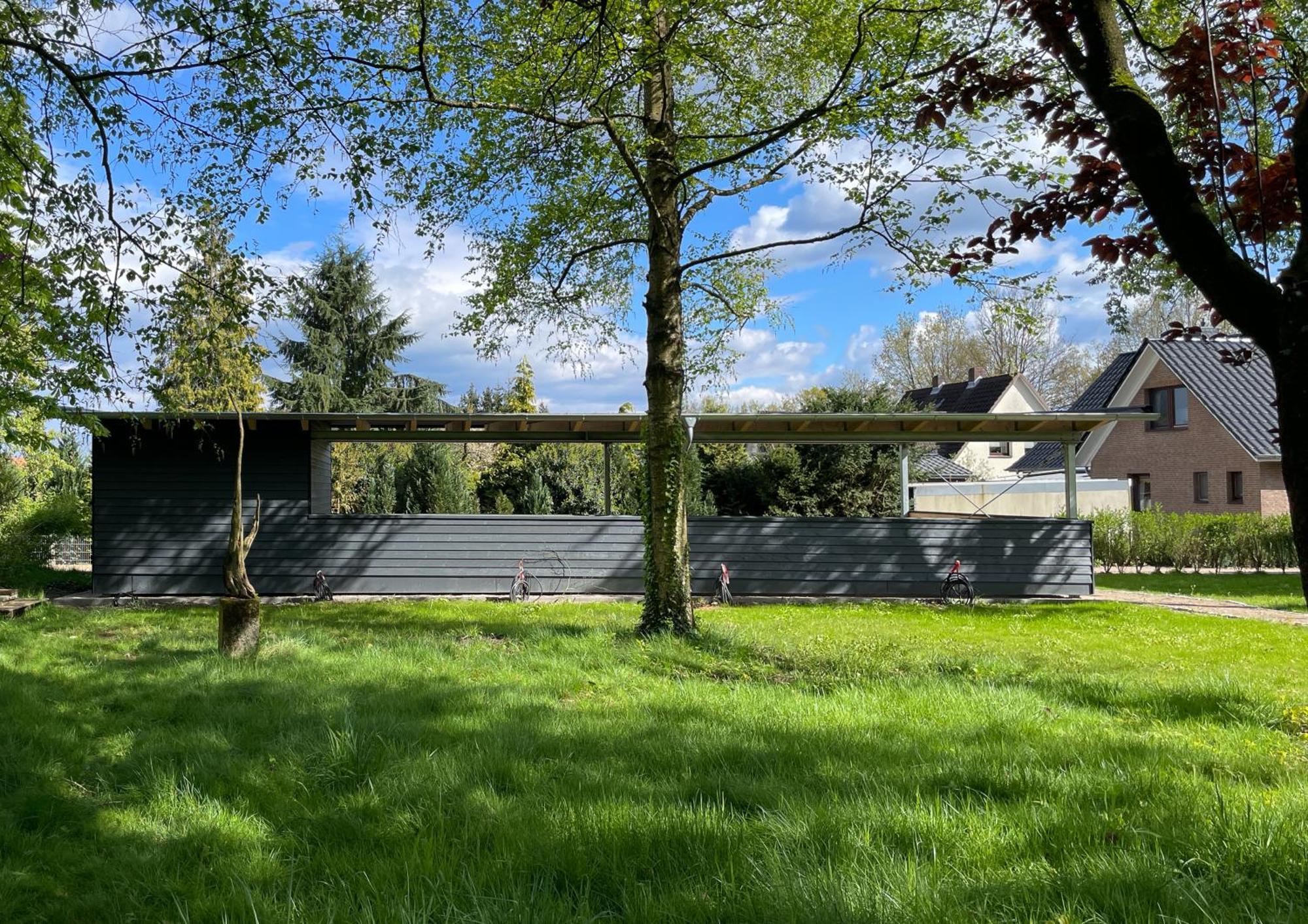 Traumhafte Ferienwohnung Am Park Scheessel Bagian luar foto