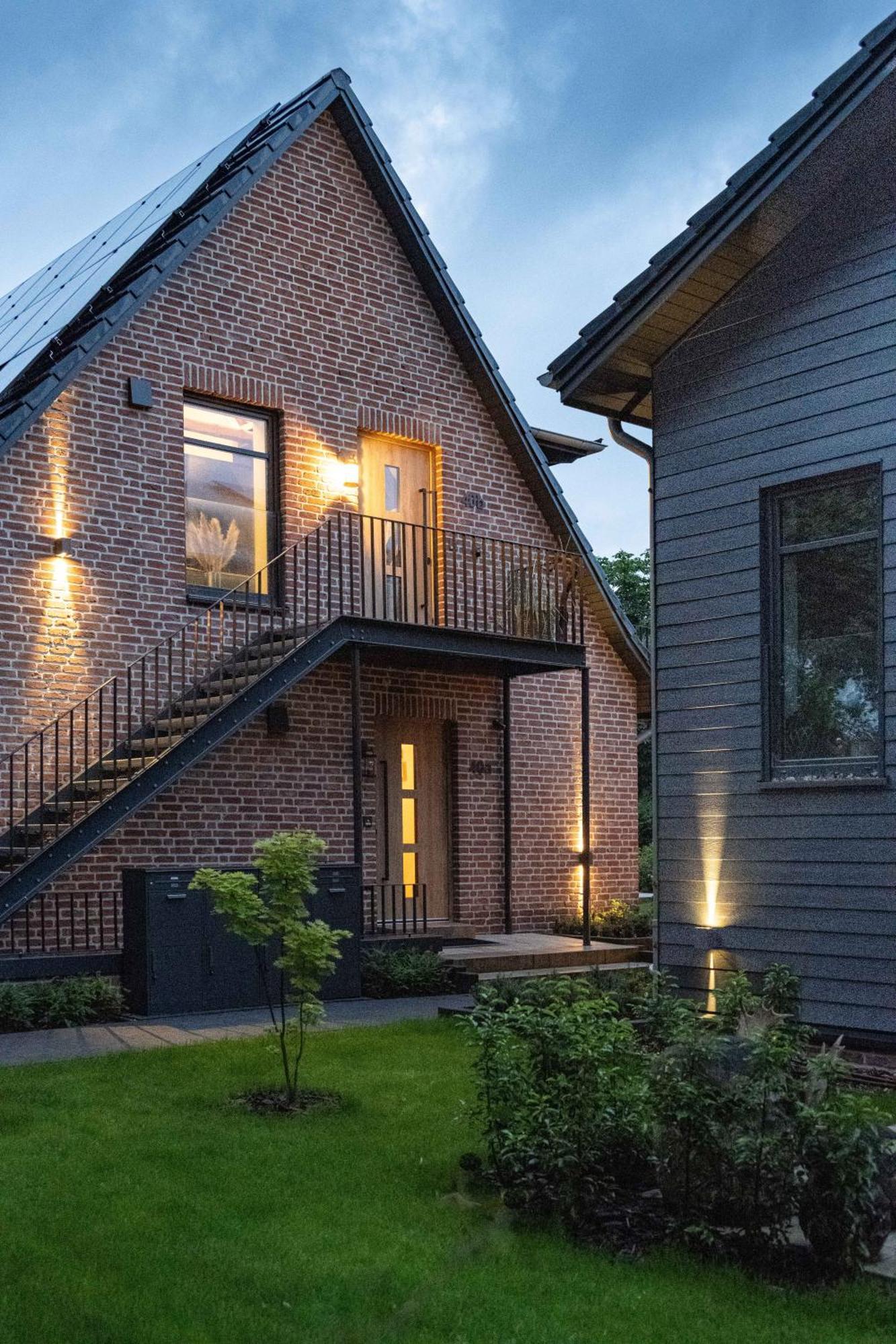 Traumhafte Ferienwohnung Am Park Scheessel Bagian luar foto