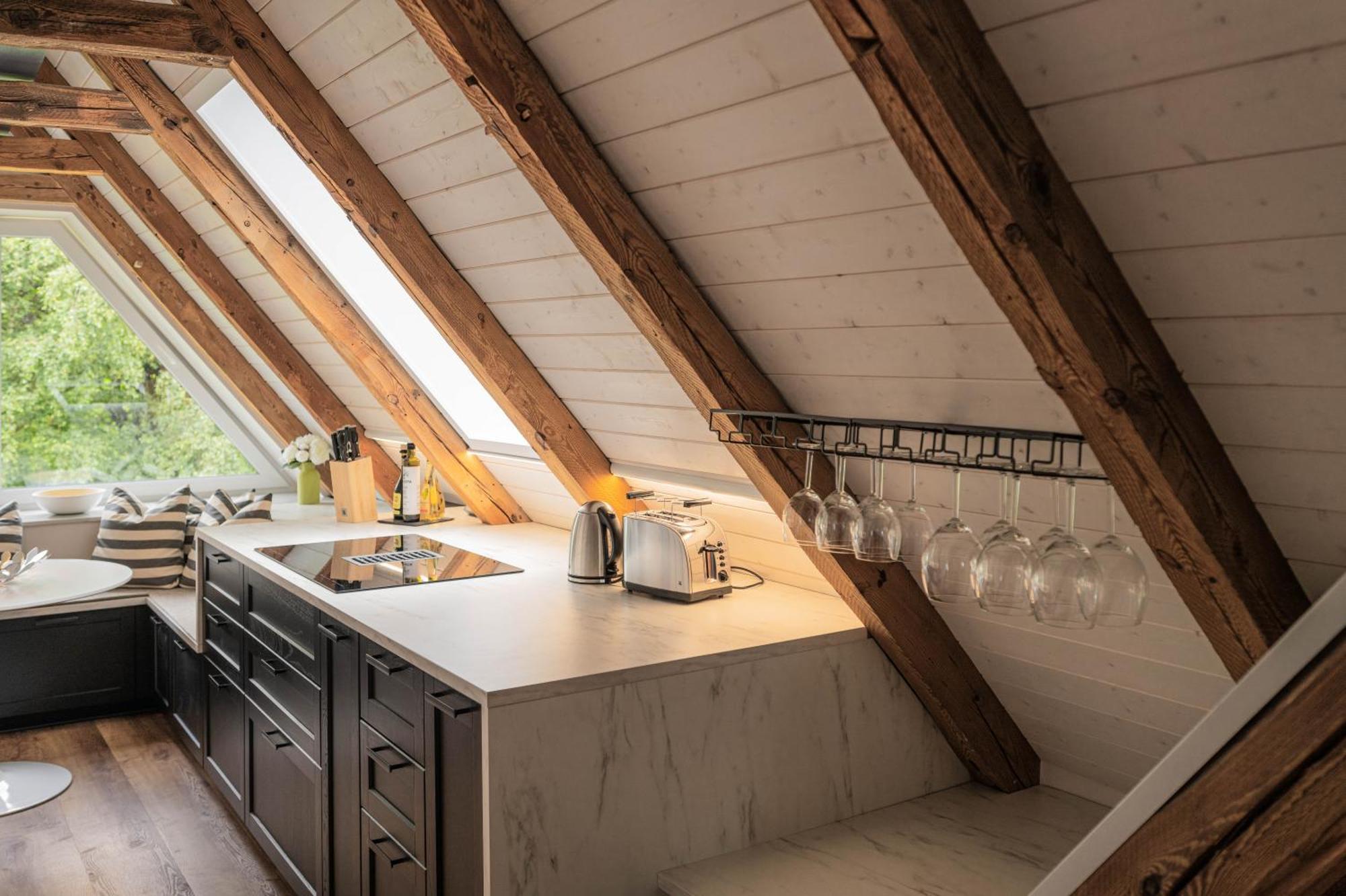 Traumhafte Ferienwohnung Am Park Scheessel Bagian luar foto