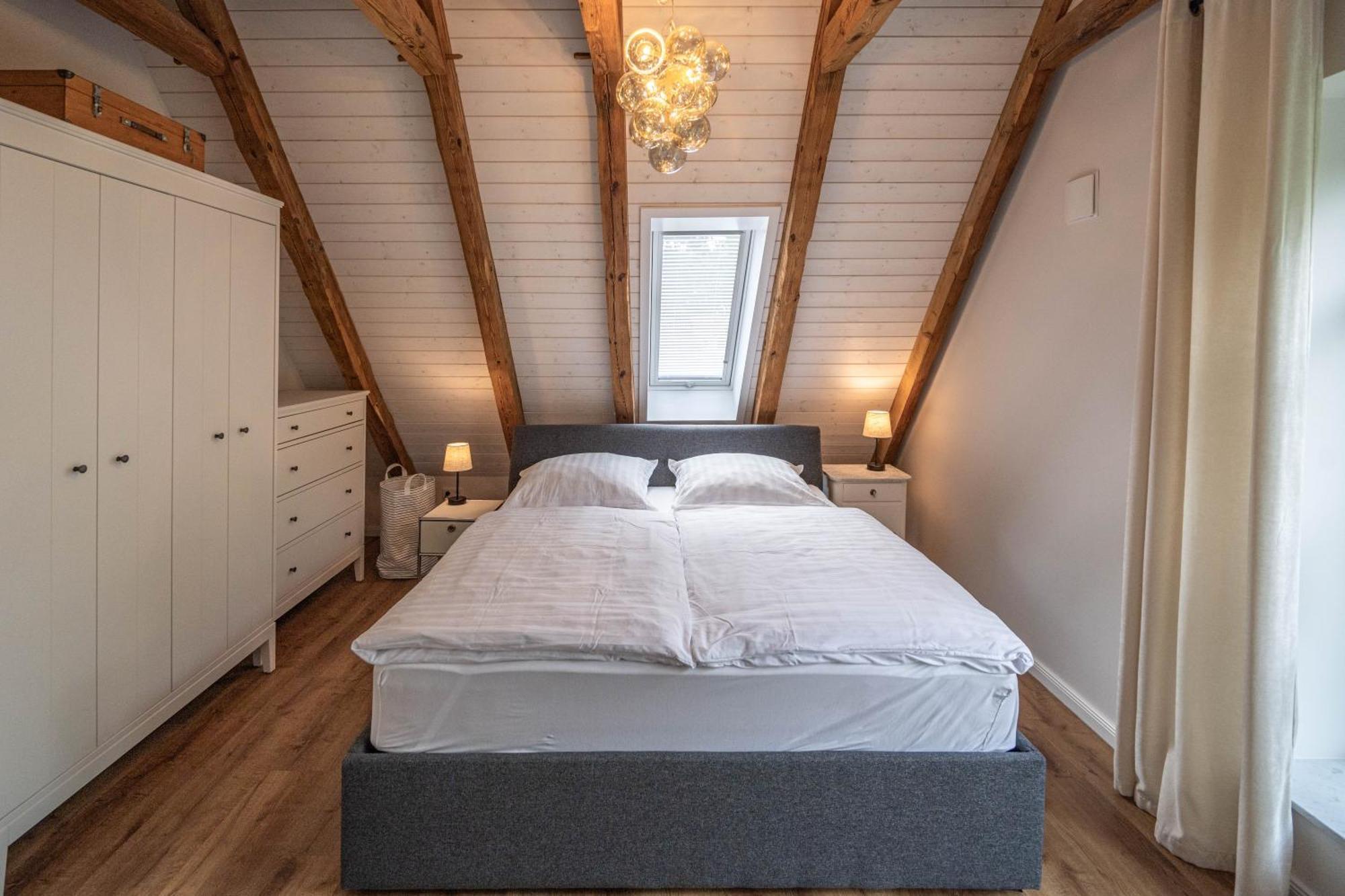 Traumhafte Ferienwohnung Am Park Scheessel Bagian luar foto