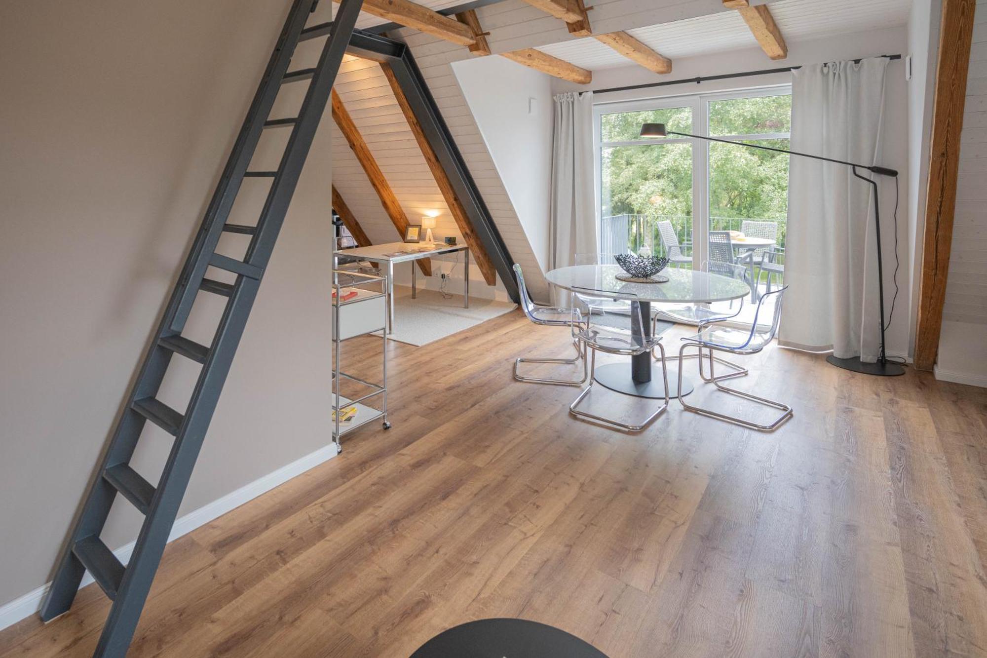 Traumhafte Ferienwohnung Am Park Scheessel Bagian luar foto
