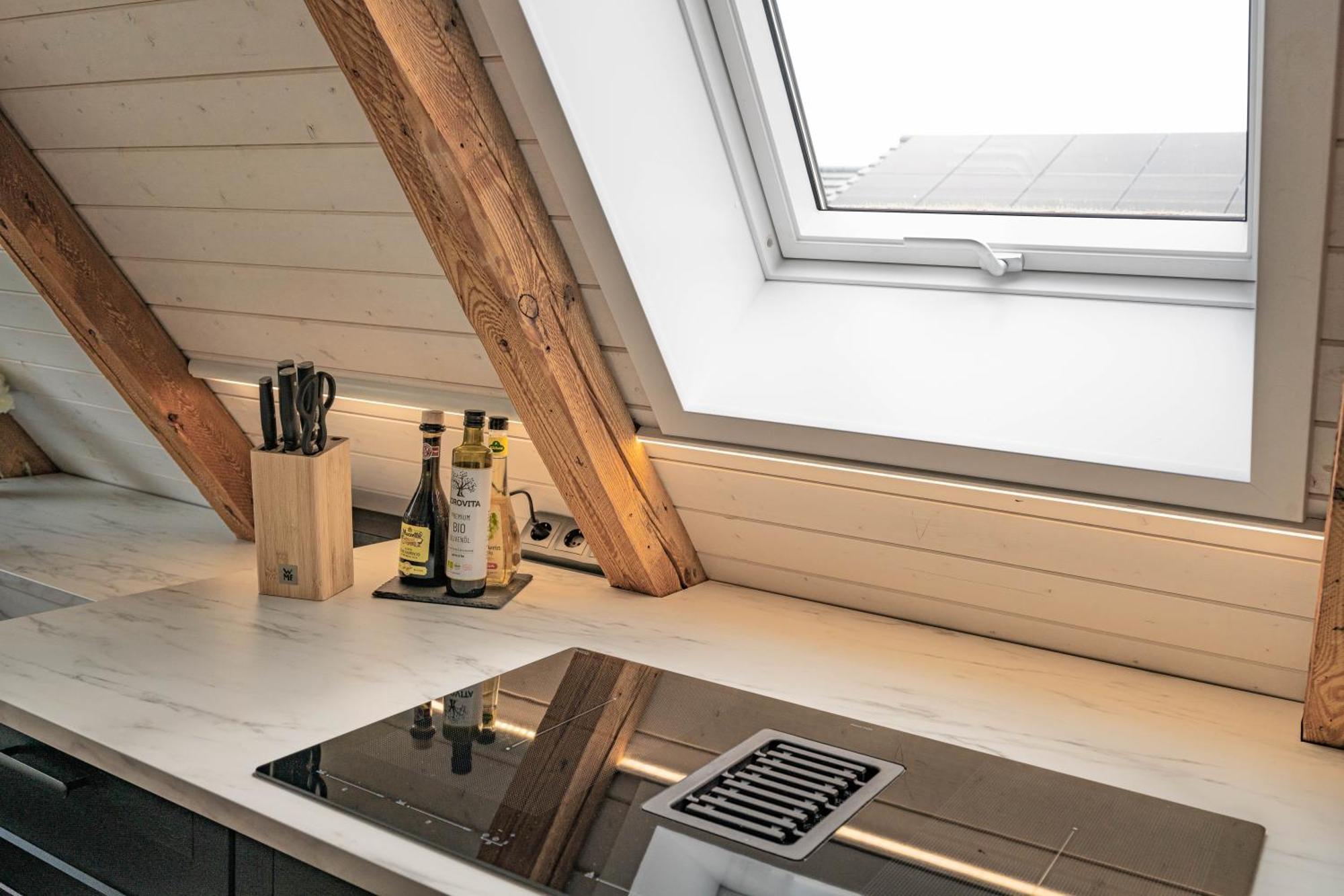 Traumhafte Ferienwohnung Am Park Scheessel Bagian luar foto