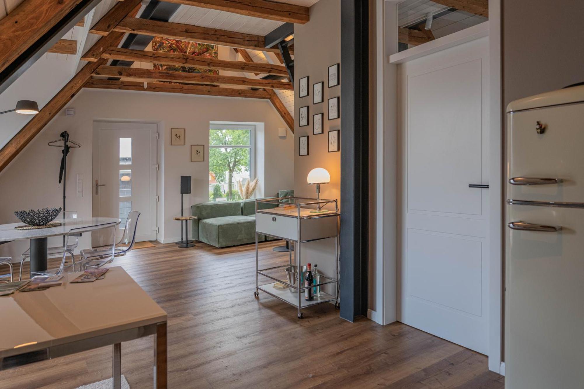 Traumhafte Ferienwohnung Am Park Scheessel Bagian luar foto