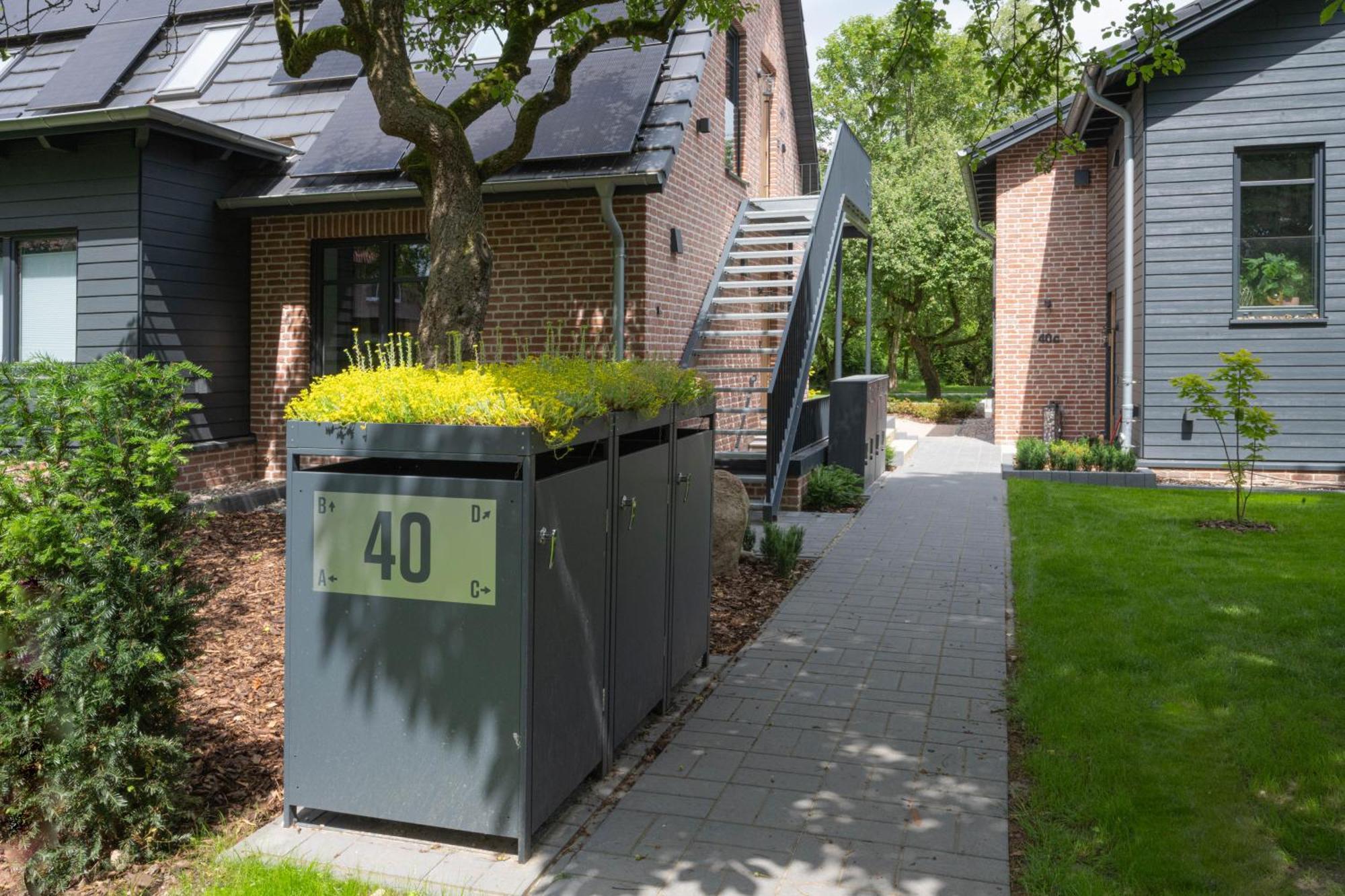 Traumhafte Ferienwohnung Am Park Scheessel Bagian luar foto